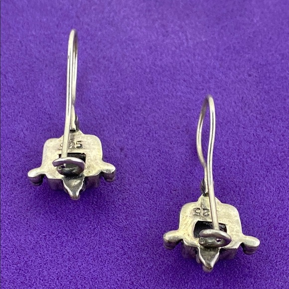 💛 Elegant 925 Black Onyx Earrings - Picture 4 of 4